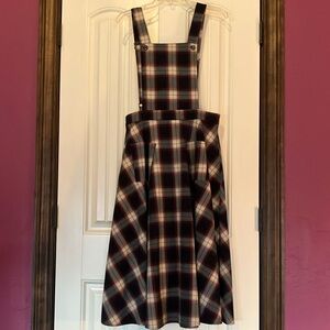 Royal Monk Pinafore Swing Dress